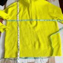 J.Crew   Half Zip Stretch Long Sleeve Sweater Bright Kiwi Size Small Wool Blend Photo 9