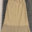 Yellow Chevron Midi Skirt Size XS Photo 0