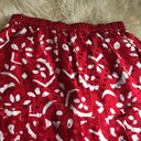 Maggy London Red and white silk skirt size 4 Photo 1