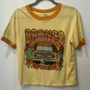 Ford Bronco graphic tee yellow orange boho hippie size Medium Photo 2