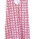 Britt Womens size XS coral pink and white sleeveless retro mod 60s style dress Photo 0