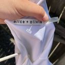 Alice + Olivia  FIERRA STRETCH SILK SLIP DRESS Photo 3