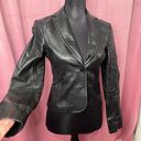 BCBGMAXAZRIA Max Azria Leather Blazer Photo 0