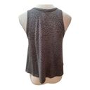 Z Supply  Cheetah Print Crop Loose Fit Tank Top Size M Photo 2