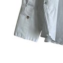 Tommy Hilfiger  Women Top Smock Neckline Large Cuff Sleeve 2X White Coastal Beach Photo 4