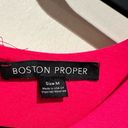 Boston Proper  CUTOUT SHOULDER PONTE STRETCHY BODYCON PINK 3/4 SLEEVE DRESS M Photo 4