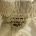 American Eagle White Mini Skirt Skort Coquette Pretty Lacy Cute Flower Photo 3