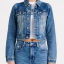 Gap  Vintage Denim Trucker Button Jacket Size XSmall Photo 0