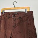 Dear John  Women's Rustic Red Side Zipper Straight Leg Jeans Size 28 Photo 2