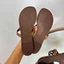 Tory Burch  Miller Patent Sandal in Tan Size US 8 Photo 8