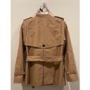 Coach Short Trench Tan Coat Photo 2