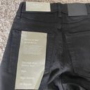 Everlane  NWT Black The Authentic Stretch High Rise Skinny Jeans Black NWT 23 Reg Photo 4