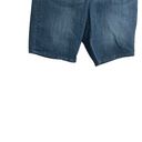 Liz Claiborne  Women Jean Shorts 16W Blue Longer Length Size Effortless Denim Photo 7