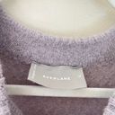 Everlane The Alpaca Merino Wool Blend Relaxed Knit Crewneck Sweater Pearl Grey Photo 5