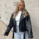 Pretty Little Thing Leather Jacket Photo 0