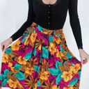 Krass&co Vintage SK &  Vibrant Floral Midi Skirt Photo 1