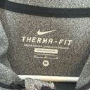 Nike  Therma Fit Gray Zippered Sweater Jacket Photo 1