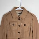 Banana Republic  Classic Wool Coat Jacket Size XS in Camel Tan Color Wool Blend Photo 5