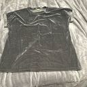 Wishlist  M Grey Velvet Tshirt Womens Photo 0