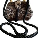 Fiorucci Vintage  Furry Leopard Print Box Purse Photo 0