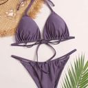 SheIn Bathingsuit Purple Size M Photo 0