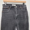 Abercrombie & Fitch The Ankle Straight Ultra High Rise Jeans 28 Black Cropped Photo 2