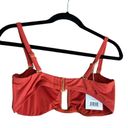 ANDIE NWT  Swim Cartagena Top Cut Out Center Adjustable Straps Bikini Size Small Photo 1