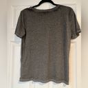 Hollister  Grey Distressed Burn Out MTV‎ logo T Shirt Women’s Size Medium Grunge Photo 2