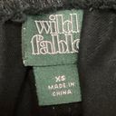 Wild Fable  Denim Black Relaxed Fit High Rise Straight Leg Cargo Jeans Size XS Photo 3