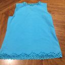 Coldwater Creek 🎊🎊🎊  Double Lace Tank Top Photo 3