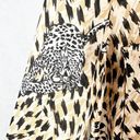 L'AGENCE L’AGENCE Cheetah Print Long Sleeve Silk Top Size XS Photo 7