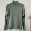 Only  Women’s Green Turtleneck Long Sleeve Pullover Sweater Size Medium Photo 1