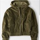 American Eagle  Corduroy Bomber Jacket Photo 0