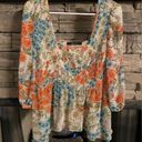 Ark & Co. floral boho top Photo 0