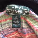 Ralph Lauren L RL Lauren Active  rainbow quarter zip Photo 3