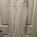 Angel Biba White Lacy Dress Photo 4