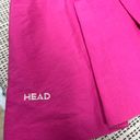 Head Vintage  Sportswear Pleated Tennis Mini Skirt Pink Y2K size 6 cotton blend Photo 5