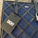 DKNY Maze denim mini Tote crossbody Handbag new with tags. Photo 2