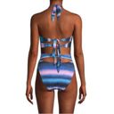 Petal  & SEA BY PQ
Skyline Pink & Blue Striped One Piece Swimsuit Size Large NEW Photo 1