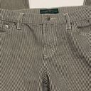 Krass&co LRL Lauren Jeans  Striped Denim Pant Photo 7