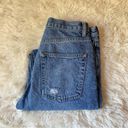 We The Free Free People  Distressed Button Fly High Waisted Jeans Photo 12