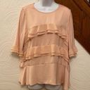 Who What Wear NWT  ruffle blouse M Photo 1