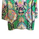 CHAPS  Sweater Womens 2X Multicolor Paisley Artsy Print Pullover Lightweight Photo 3