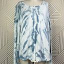 n:philanthropy  Olympia Sweatshirt in Sky Cashmere Tie Dye Size US Medium Photo 0