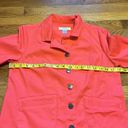 Christopher & Banks  Coral Collard Long Sleeve Button Jacket Size Petite Small Photo 3