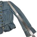 Marc Jacobs Vintage  Cropped Peplum Denim Jacket Photo 7