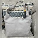 The Sak New  Gray Leather Huntley Hobo Handbag Photo 1