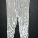 Victoria's Secret  Joggers Womens Gray Crushed Velvet Pull-On Sleep Lounge Medium Photo 0