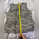 Calvin Klein Animal Print Sleeveless Shale Blouse  Size XL Photo 5