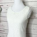 Crystal Doll  White Lace Mini Dress Size 5 Small Photo 2